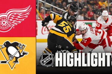 Red Wings vs. Penguins | NHL Highlights | March 31, 2026