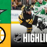 Stars vs. Bruins | NHL Highlights | March 31, 2026