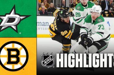 Stars vs. Bruins | NHL Highlights | March 31, 2026