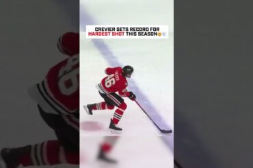 Louis Creiver Sets New HARDEST SHOT Mark This Season at 102.54 MPH👀