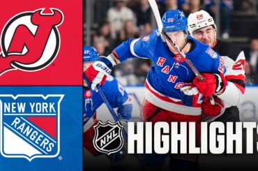 Devils vs. Rangers | NHL Highlights | March 31, 2026