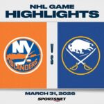 NHL Highlights | Islanders vs. Sabres - March 31, 2026