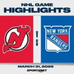 NHL Highlights | Devils vs. Rangers - March 31, 2026