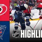 Hurricanes vs. Blue Jackets | NHL Highlights | March 31, 2026
