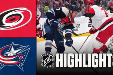 Hurricanes vs. Blue Jackets | NHL Highlights | March 31, 2026