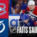 Canadiens vs Lightning 31/03/26 | Faits saillants