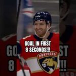 FASTEST GOAL IN PANTHERS HISTORY