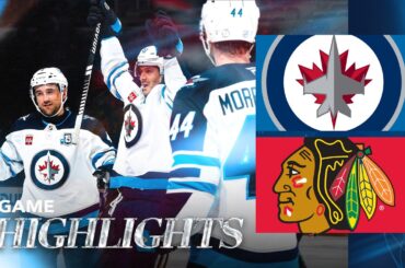 Chicago Blackhawks vs. Winnipeg Jets - Game Highlights