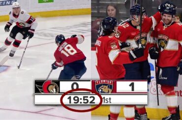 The FASTEST Goal in Florida Panthers History!