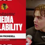 "It was a dream come true." | Anton Frondell Postgame 3.31.26
