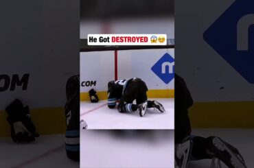 Tom Wilson ABSOLUTELY LEVELS Jack McBain 😵💥 #hockey #nhl