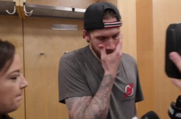 Markstrom, Dillon, Hischier, Keefe talk after a 4-1 loss against the Rangers