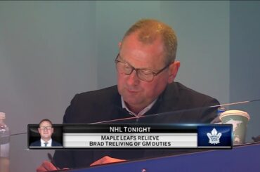 Maple Leafs relieve Brad Treliving as GM