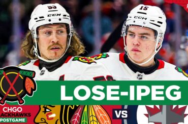 BLACKHAWKS POSTGAME: Frondell’s First & Bertuzzi’s 31st NOT ENOUGH in Loss vs WPG | CHGO Blackhawks