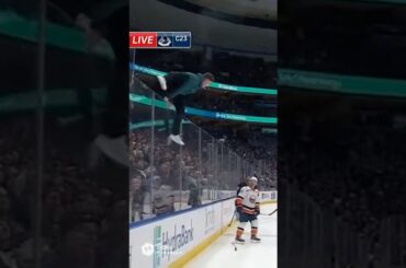 You Jump Onto the Ice Mid Game 😳🏒