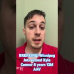 BREAKING: Winnipeg Jets extend Kyle Connor 8 years 12M AAV #NHL #Winnipeg #NHLJets #Connor #NHLNews