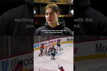 Anton Frondell recaps his NHL goal 🇸🇪in swedish🇸🇪