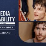 NYR Practice: Braden Schneider & Dylan Garand Media Availability | Mar. 21, 2026