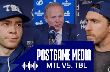 Postgame Media vs MTL | Point, McDonagh, Cooper
