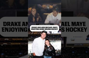 The Mayes were in the house! 🏒 (via @BostonBruins/TT)
