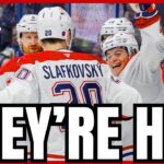 6 IN A ROW?! Canadiens Are ON FIRE After Beating Tampa! LIVE Reaction 12PM