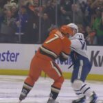 Domi vs Gudas Fight (w/Joe Bowen)