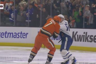 Domi vs Gudas Fight (w/Joe Bowen)