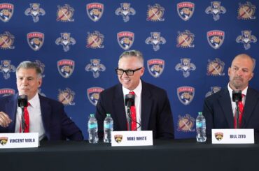 Florida Panthers Vinnie Viola, Bill Zito Introduce New Team President of Business Mike White