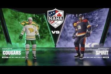 NAHA 2025-26 Season - Charlotte Cougars (16-13-6) @ Kansas City Spirit (19-14-4)