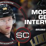 Morgan Geekie says the Bruins BUYING IN is a big key to success this season 🏒 | SportsCenter