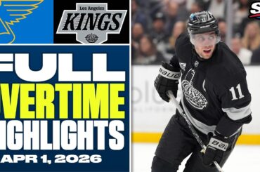 St. Louis Blues at Los Angeles Kings | FULL Overtime Highlights - April 1, 2026
