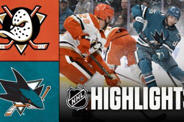 Ducks vs. Sharks | NHL Highlights | April 01, 2026