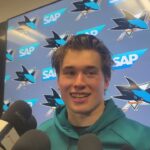 Celebrini Says This Is Most Fun He's Had in San Jose | Sharks vs. Ducks Post-Game (4.1.26)