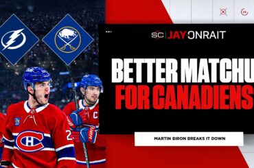 Would Canadiens rather play Lightning or Sabres in first round?
