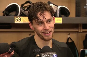 Penguins Rout Red Wings 5-1 | Penguins Postgame Reactions