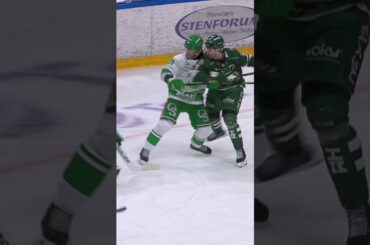 Viktor Lodin avstängning (Färjestad BK Rögle BK Löfbergs Arena i Karlstad i SHL i Sverige) (#Shorts)