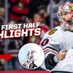 Spencer Knight's top saves in the first half of the '25-26 season! 🍿 | CHSN Blackhawks