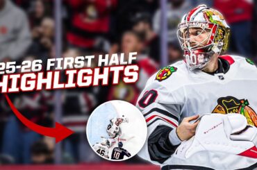 Spencer Knight's top saves in the first half of the '25-26 season! 🍿 | CHSN Blackhawks