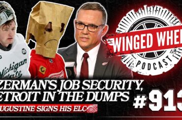 DETROIT IN THE DUMPS, YZERMAN'S JOB SECURITY, & AUGUSTINE SIGNS - Winged Wheel Podcast -Apr. 1, 2026