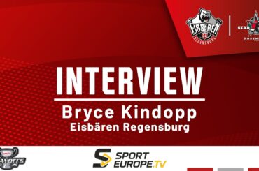Interview mit Bryce Kindopp - Eisbären Regensburg - Starbulls Rosenheim - 29.03.2026