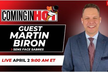 Must-Win vs Sabres Ft. Martin Biron - Coming In Hot LIVE - April 2nd