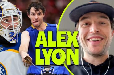 Alex Lyon insists he's not very smart or good (except at lying)