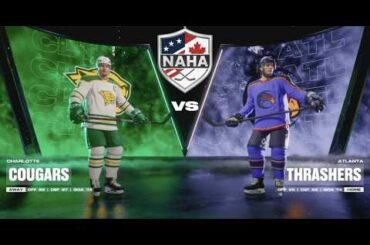NAHA 2025-26 Season - Charlotte Cougars (15-12-6) @ Atlanta Thrashers (23-9-3)