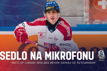 Sedlův mic’d up během zápasu se Švýcarskem! 🤩🎙️