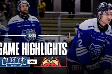 Kvartsfinal 2:7: BIK Karlskoga vs. Nybro Vikings | Highlights 18/3