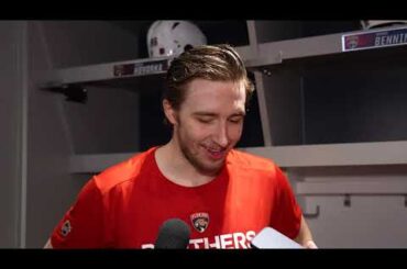 Mikulas Hovorka Plays in his Second NHL Game with Florida Panthers, First on Home Ice