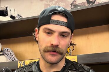 Stuart Skinner, Penguins, on win over Red Wings