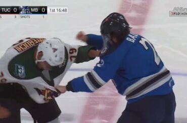 Montana Onyebuchi vs Tyrel Bauer AHL Mar 21, 2026