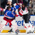 Shesterkin & Markstrom DROP THE GLOVES!