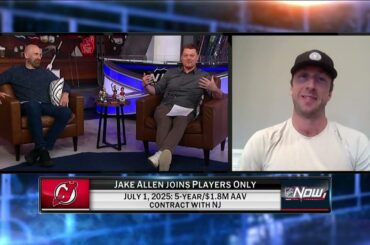 Players Only: New Jersey Devils goalie Jake Allen joins NHL Now